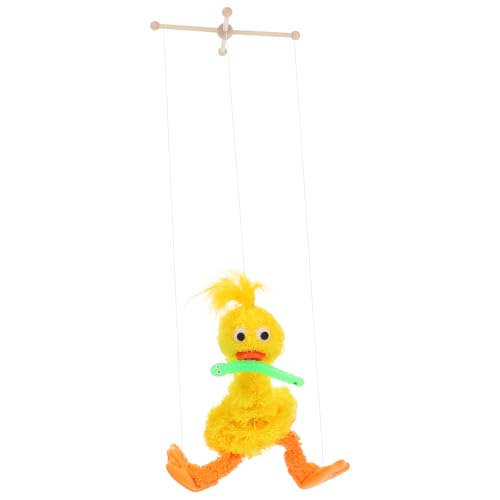 Garneck Kuschelige Puppenspielzeug Interaktive Plüschmarionette für Große Gelbe Ente für Aufführungen und Dekoration Fördert die Fingerfertigkeit und Hand Augen Koordination Garneck Kuschelige Puppenspielzeug Interaktive Plüschmarionette für Große Gelbe Ente für Aufführungen und Dekoration Fördert die Fingerfertigkeit und Hand Augen Koordination von Garneck