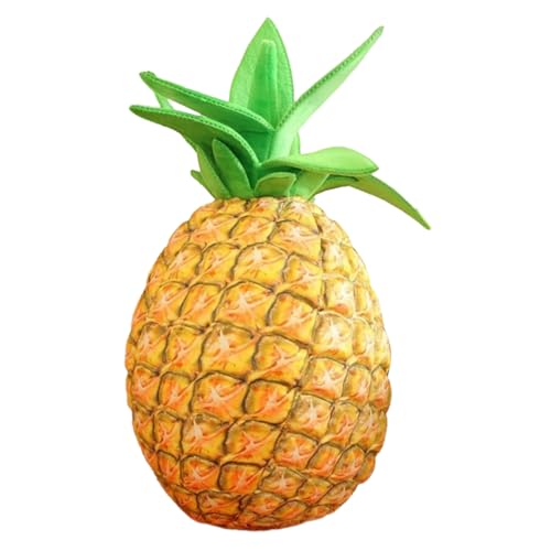 Garneck Kuscheliges Ananas Kissen Plüsch Frucht Puppe für Weiches Kissen für Mädchen Perfektes für Geburtstage und Feiertage Garneck Kuscheliges Ananas Kissen Plüsch Frucht Puppe für Weiches Kissen für Mädchen Perfektes für Geburtstage und Feiertage von Garneck