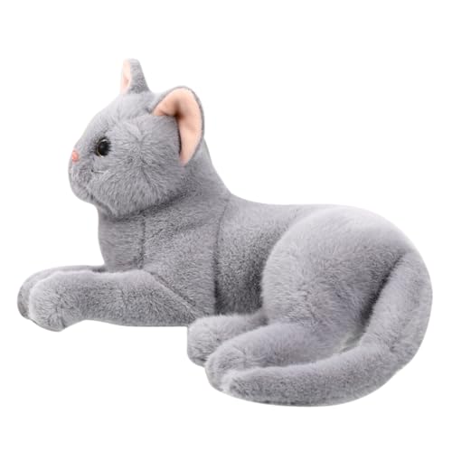 Garneck Kuscheltier Plüschkatze Niedliche Katzendekoration für Zuhause Weiches Hochwertiges Plüschtier für für Feste und Geburtstage Charmantes Design für Wohnräume und Schlafzimmer Garneck Kuscheltier Plüschkatze Niedliche Katzendekoration für Zuhause Weiches Hochwertiges Plüschtier für für Feste und Geburtstage Charmantes Design für Wohnräume und Schlafzimmer von Garneck