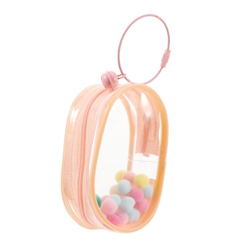 Garneck -Lauftasche kleine durchsichtige Tasche PVC-Tasche Klarsichtvitrine für Figuren Packtasche für Mädchen Tragbare kleine Puppentaschen aus PVC Rosa Garneck -Lauftasche kleine durchsichtige Tasche PVC-Tasche Klarsichtvitrine für Figuren Packtasche für Mädchen Tragbare kleine Puppentaschen aus PVC Rosa von Garneck