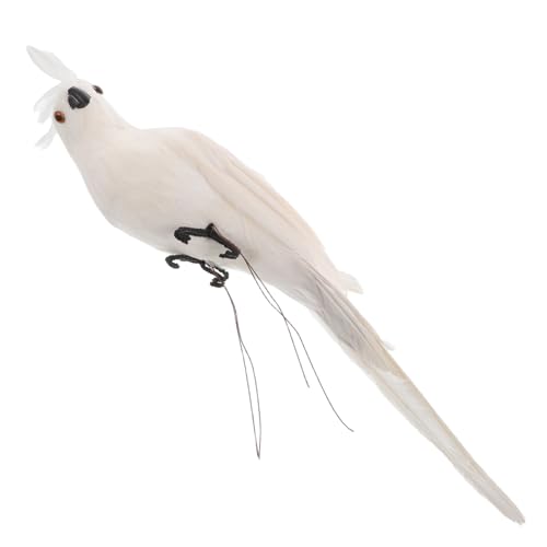 Garneck Faux Papagei Dekorationsfigur Realistisches Kunstwerk Für Garten Patio Und Innenräume Stilvolles Wohnaccessoire Für Verschiedene Dekorationsstile von Garneck