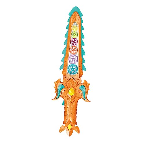 Garneck Leuchtendes Kunststoff mit Soundeffekt Realistisches Cosplay Robustes Fördert Spielerisch Motorische Fähigkeiten Geeignet für Jungen und Mädchen Zufällige Farbe Zufällige Farbe von Garneck