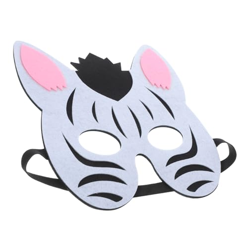 Garneck Lustige Zebra Cosplay Maske für Atmungsaktive Tiergesichtsmaske Komfortabel und Sicher für Halloween Karneval Kostümparty und Bühnenauftritte Garneck Lustige Zebra Cosplay Maske für Atmungsaktive Tiergesichtsmaske Komfortabel und Sicher für Halloween Karneval Kostümparty und Bühnenauftritte von Garneck