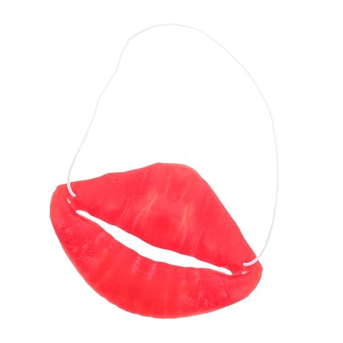 Garneck Lustiges Mundspielzeug Halloween Wurstmund Kniffliger Streich Maskerade Lippen Requisiten Streich Streich Gadgets Streich Ornament Künstliche Lippen von Garneck