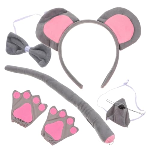 Garneck Mäusekostüm Jungen Karneval Kostüm Mausohren Haarreif mit Handschuhe Schleife Party Zubehör für Fasching Halloween Geburtstag Garneck Mäusekostüm Jungen Karneval Kostüm Mausohren Haarreif mit Handschuhe Schleife Party Zubehör für Fasching Halloween Geburtstag von Garneck
