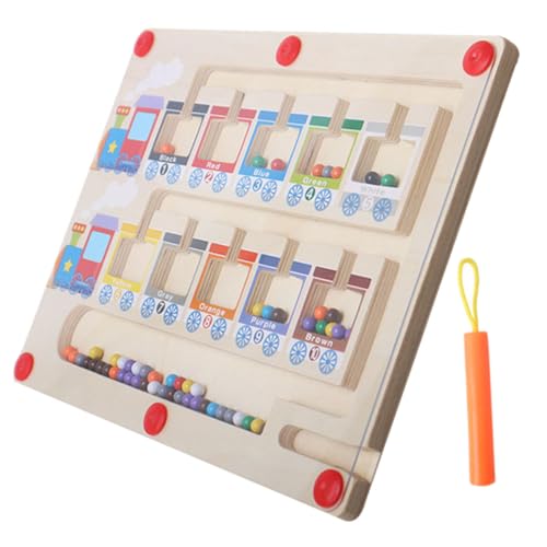 Garneck Magnetisches Holzspielzeug für Farben Sortieren und Zählen Lernen mit Kreativem Zug Puzzle für Jahre Fördert Feinmotorik und Vorstellungskraft Perfektes Garneck Magnetisches Holzspielzeug für Farben Sortieren und Zählen Lernen mit Kreativem Zug Puzzle für Jahre Fördert Feinmotorik und Vorstellungskraft Perfektes von Garneck