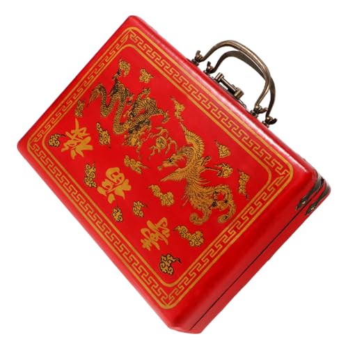 Garneck Mahjong Aufbewahrungsbox Tragegriff Retro Stil Mahjong Container für Aufbewahrung und Anderen Kleinigkeiten für Zuhause Geschäfte und Unterwegs Garneck Mahjong Aufbewahrungsbox Tragegriff Retro Stil Mahjong Container für Aufbewahrung und Anderen Kleinigkeiten für Zuhause Geschäfte und Unterwegs von Garneck