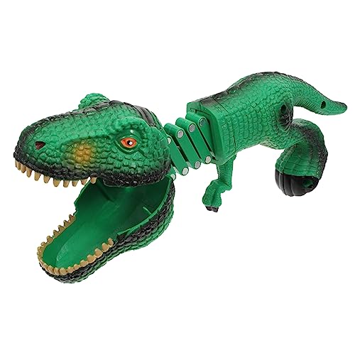 Garneck Manipulator-Clip Spiel Schnapper Blase Roboter Kran Junge Alligator Schraffur Griff Greifer Grabber Reacher-Tool Interaktiv Streichset Für Plastik Green von Garneck