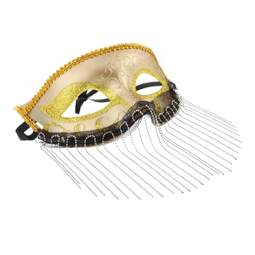 Garneck Maske mit Fließenden Quasten für Karneval Bälle und Themenpartys Frauen Gesichtsmaske für Stilvolle Kostüme und Exotische Auftritte Garneck Maske mit Fließenden Quasten für Karneval Bälle und Themenpartys Frauen Gesichtsmaske für Stilvolle Kostüme und Exotische Auftritte von Garneck