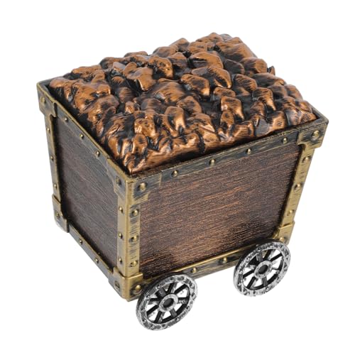 Garneck Minenwagen mit Kreatives Aufbewahrungsbehälter für Kleine Spielzeuge Snacks und Edelsteine für Zuhause Schule und Kindergarten Garneck Minenwagen mit Kreatives Aufbewahrungsbehälter für Kleine Spielzeuge Snacks und Edelsteine für Zuhause Schule und Kindergarten von Garneck