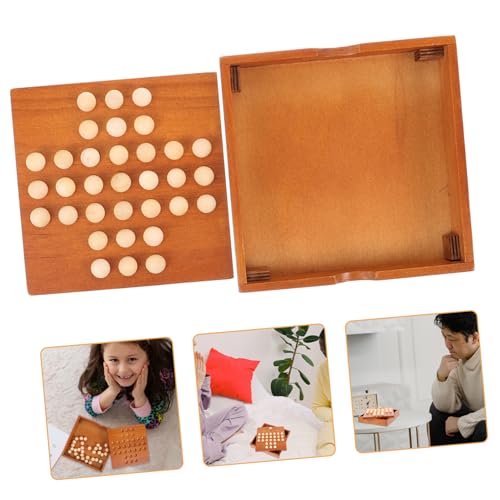 Garneck Mingqi Schachbrett für Erwachsene Peg-Brettspiel Steckschach Bambus Garneck Mingqi Schachbrett für Erwachsene Peg-Brettspiel Steckschach Bambus von Garneck