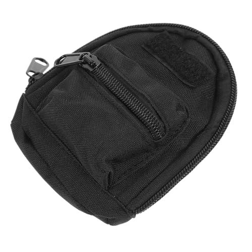 Garneck Mini Earbud Case Schlüsselanhänger Täschchen aus Canvas und Aluminiumlegierung Leichtes Robustes Kleines Münz Kartenetui für Outdoor Wandern Camping Vielseitig als Rucksack von Garneck
