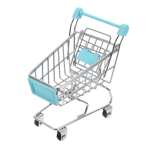 Garneck Mini Einkaufskorb Einkaufswagen Supermarktwagen Kleiner Supermarktwagen Rollenspiel Kleiner Einkaufswagen Miniatur Supermarktwagen Mini Blaues Eisen Garneck Mini Einkaufskorb Einkaufswagen Supermarktwagen Kleiner Supermarktwagen Rollenspiel Kleiner Einkaufswagen Miniatur Supermarktwagen Mini Blaues Eisen von Garneck