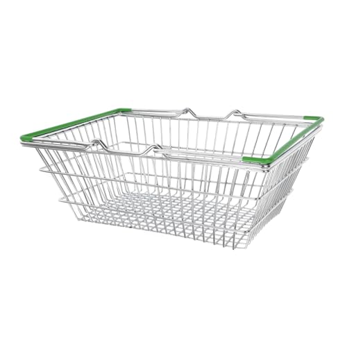 Garneck Mini Einkaufswagen für Metall Robuster Spielzeugkorb für Rollenspiele und Organisation für Zuhause und Outdoor Aktivitäten Interaktives Lernspielzeug für Kreative Spielstunden von Garneck