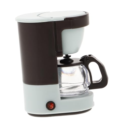 Garneck Mini Kaffeemaschine Modell Puppenhaus Miniatur Küche Puppenhaus Kaffeemaschine Mini Puppe Kaffeemaschine Kaffeemaschine Puppenhaus Artikel Miniaturen Puppenhäuser Kunststoff von Garneck
