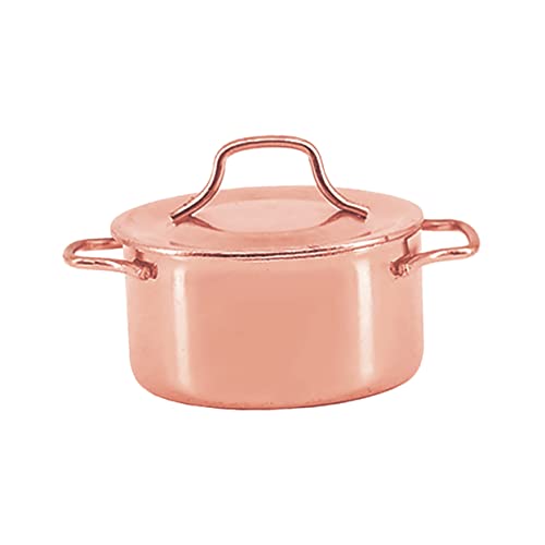 Garneck Mini Küche Puppenhaus Kochen Maßstab Miniatur Mini Mini Kochgeschirr Mini Dekoration Mini Zubehör Simulation Suppentopf Ornament Roségold Legierung Garneck Mini Küche Puppenhaus Kochen Maßstab Miniatur Mini Mini Kochgeschirr Mini Dekoration Mini Zubehör Simulation Suppentopf Ornament Roségold Legierung von Garneck