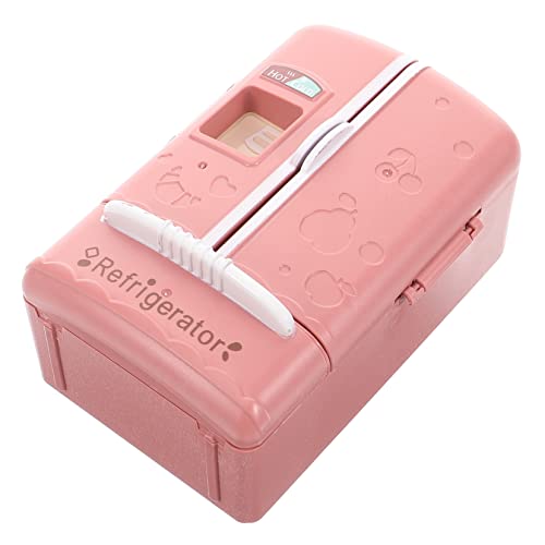 Garneck Mini Kühlschrank Ornamente Kühlschränke Miniaturmöbel Und Zubehör Puppenhaus Miniaturen Küchenminiaturen 1/12 Puppenhaus Miniatur Schokoladen Abs von Garneck