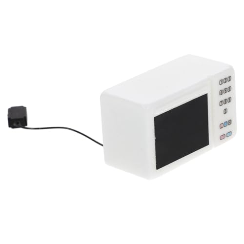 Garneck Mini-Mikrowelle Minibackofen für Küchenzubehör für Puppenstuben Spielzeugofen Puppenhaus-Küche Puppenhaus-Miniaturküche Miniküche Küchenspielzeug Puppenhausofen hölzern Weiß Garneck Mini-Mikrowelle Minibackofen für Küchenzubehör für Puppenstuben Spielzeugofen Puppenhaus-Küche Puppenhaus-Miniaturküche Miniküche Küchenspielzeug Puppenhausofen hölzern Weiß von Garneck