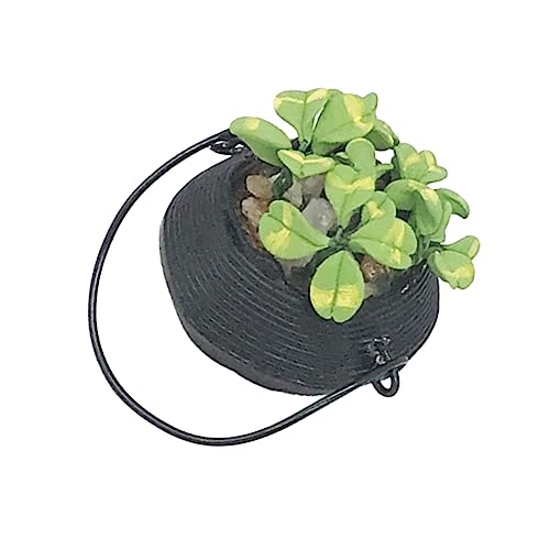 Garneck Mini Puppenhaus Dekorationen Puppenhaus Winzige Kunstpflanzen Kleine Kunstpflanze Mini Gartendekor Kunstpflanze Kleine Bonsai Miniaturen Kunstpflanze Ornament Künstliche von Garneck