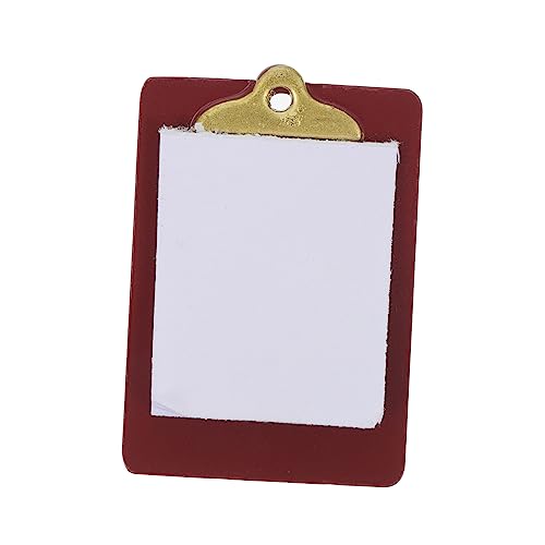 Garneck Mini Schreibclip Miniatur-Puppenhauszubehör Dekorationszubehör für Puppenhäuser Zubehör für die Puppenhausschule Miniatur-Schulbedarf Miniatur-Zeug Harz Brown Garneck Mini Schreibclip Miniatur-Puppenhauszubehör Dekorationszubehör für Puppenhäuser Zubehör für die Puppenhausschule Miniatur-Schulbedarf Miniatur-Zeug Harz Brown von Garneck