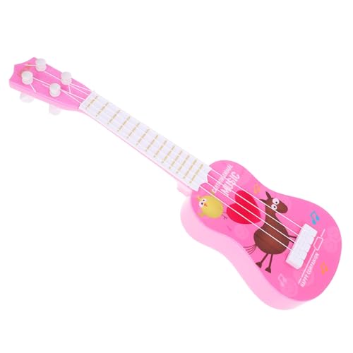 Garneck Mini Ukulele Frühpädagogisches für Cartoon Gitarre mit Verstellbaren Saiten Sicheres und Langlebiges Material für Kleinkinder und Jungen Garneck Mini Ukulele Frühpädagogisches für Cartoon Gitarre mit Verstellbaren Saiten Sicheres und Langlebiges Material für Kleinkinder und Jungen von Garneck