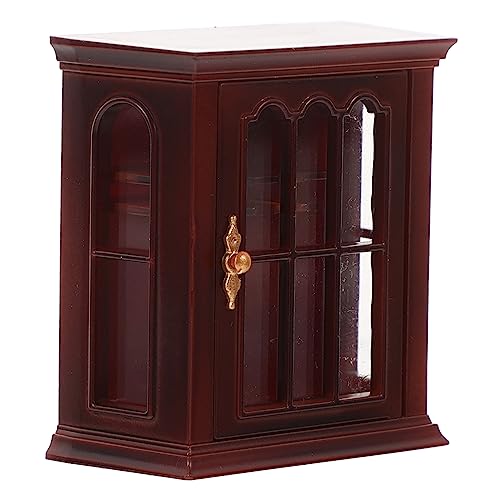 Garneck Mini-puppenhaus-zubehör Puppenstubenmöbel Puppenhaus-küchenschrank Mini-hausschrank Miniaturschrank Wohnzimmer Kleiner Schrank Winziges Schrankmodell Mini-kunststoffschrank Abs von Garneck