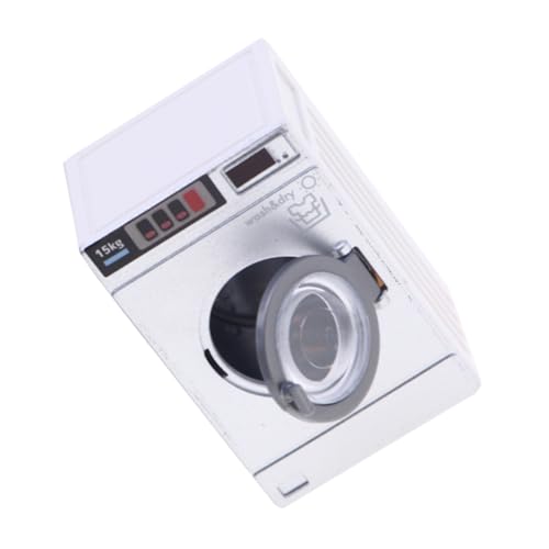 Garneck Mini-waschmaschinenmodell Puppenhaus Miniatur Zubehör Für Puppenhäuser Waschmaschine Für Puppen Wäsche Rollenspielset Realistisches Spielgerät Rollenspielzubehör Plastik Garneck Mini-waschmaschinenmodell Puppenhaus Miniatur Zubehör Für Puppenhäuser Waschmaschine Für Puppen Wäsche Rollenspielset Realistisches Spielgerät Rollenspielzubehör Plastik von Garneck
