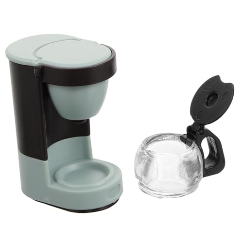 Garneck Miniatur Kaffeemaschine für Puppenhaus Realistisches Modell für Kreative Bastelprojekte Dekoration für Miniaturen und Rollenspiele von Garneck