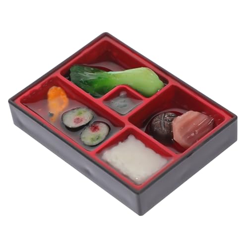 Garneck Miniatur-Lebensmittelmodell-Requisiten puppenhaus zubehör Mini-House-Food-Modell Mini- -Lebensmittelmodell-Dekore Spielküchenzubehör Plastik von Garneck