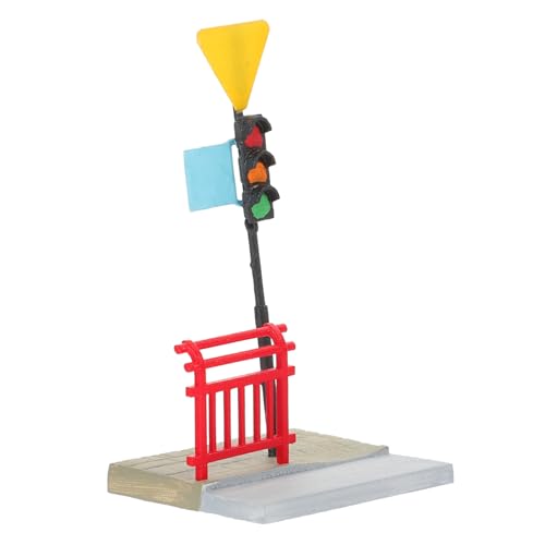 Garneck Miniatur Verkehrsampel Modell für Sandtisch Dekoration Realistische Straßenlaterne für Verkehrssicherheitserziehung Garneck Miniatur Verkehrsampel Modell für Sandtisch Dekoration Realistische Straßenlaterne für Verkehrssicherheitserziehung von Garneck