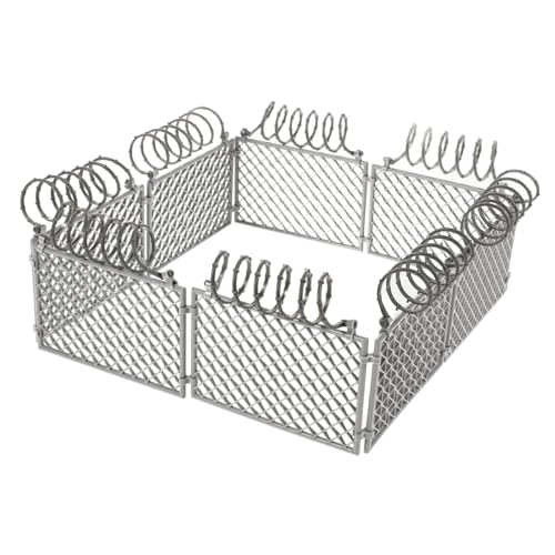 Garneck Miniatur Zaun Flexible Leicht Montierbar DIY Schutzgitter für Puppenhaus und Spielsets Vielseitig Kombinierbar für Jungen Realistische Mini Schutzbarrieren Garneck Miniatur Zaun Flexible Leicht Montierbar DIY Schutzgitter für Puppenhaus und Spielsets Vielseitig Kombinierbar für Jungen Realistische Mini Schutzbarrieren von Garneck