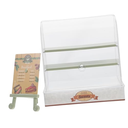 Garneck Miniatur-puppenhaus-bausätze Grüner Miniatur-kuchenschrank Für Puppenhaus-bäckerei- von Garneck