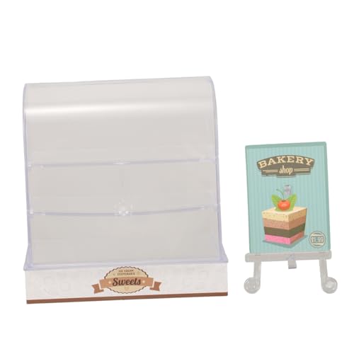 Garneck Miniatur-kuchenschrank Miniaturgehäuse Bäckerei Vitrine Puppenhaus-kuchenschrank Puppenhausmöbel Rock -vitrine -hülle Klarsichtvitrine Für Figuren Puppenhaus-küche Plastik Garneck Miniatur-kuchenschrank Miniaturgehäuse Bäckerei Vitrine Puppenhaus-kuchenschrank Puppenhausmöbel Rock -vitrine -hülle Klarsichtvitrine Für Figuren Puppenhaus-küche Plastik von Garneck