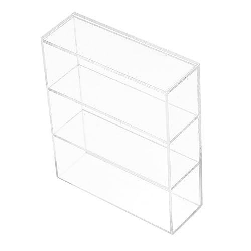 Garneck Miniaturmöbel Kabinettmodell Für Puppenhaus Transparentes Kuchen Dessert Kabinett Aus Hochwertigem Acryl Für Kreative Mini Dekorationen Und Spielzeuggestaltung von Garneck