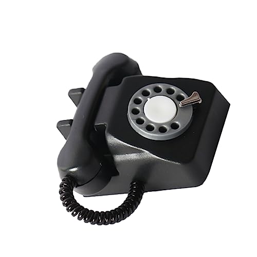 Garneck Miniaturtelefon Für Puppenhaus Retro Design Maßstab Perfektes Zubehör Für DIY Mini Häuser Für Kinderpartys Und Kreative Spielzeiten Garneck Miniaturtelefon Für Puppenhaus Retro Design Maßstab Perfektes Zubehör Für DIY Mini Häuser Für Kinderpartys Und Kreative Spielzeiten von Garneck