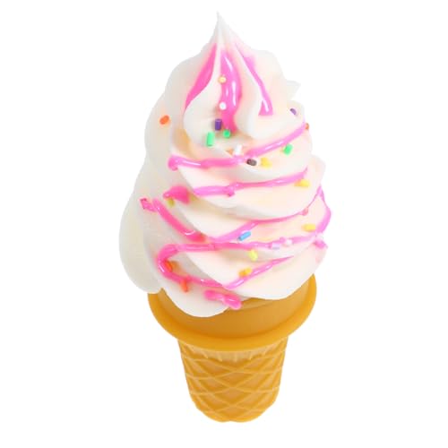Garneck Modell Einer Eistüte realistisch Nachtisch Eisspielzeug für Zapfen am Stiel kinderspielzeug Eiscreme Modell gefälschtes Eismodell lebensechte Eiscrememodelle PVC Rosa Garneck Modell Einer Eistüte realistisch Nachtisch Eisspielzeug für Zapfen am Stiel kinderspielzeug Eiscreme Modell gefälschtes Eismodell lebensechte Eiscrememodelle PVC Rosa von Garneck