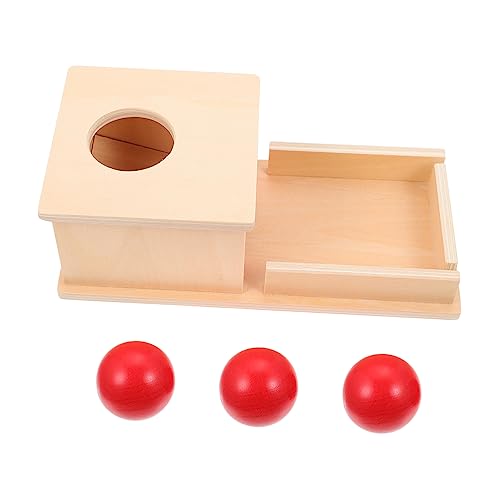 Garneck Montessori Objekt Permanenz Box Für Babys - Pädagogisches Holzspielzeug Mit Bunten Kugeln Für Kleinkinder - Fördert Feinmotorik Und Frühe Entwicklung Ideal Für 6 12 Monate Garneck Montessori Objekt Permanenz Box Für Babys - Pädagogisches Holzspielzeug Mit Bunten Kugeln Für Kleinkinder - Fördert Feinmotorik Und Frühe Entwicklung Ideal Für 6 12 Monate von Garneck