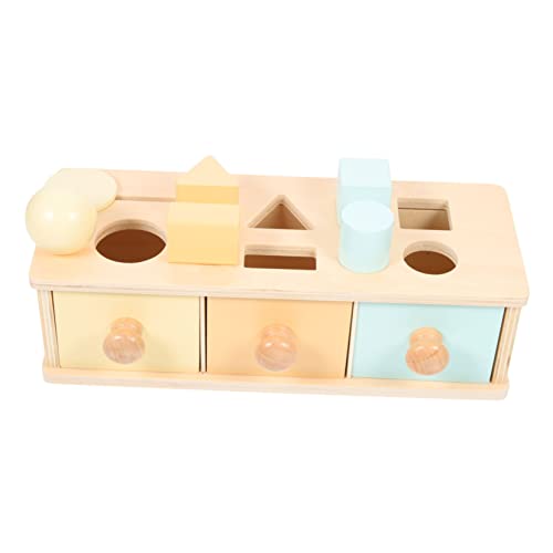 Garneck Montessori Objektbox aus Holz für Pädagogisches Objektbeständigkeit und Farberkennung Sicher und Langlebig für Kleinkinder für Sensorisches Lernen Garneck Montessori Objektbox aus Holz für Pädagogisches Objektbeständigkeit und Farberkennung Sicher und Langlebig für Kleinkinder für Sensorisches Lernen von Garneck