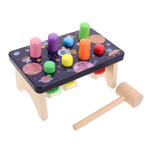 Garneck Montessori-Spielzeug Aus Holz, Hämmern, Hämmern, Schlagspiel Für Kleinkinder, Spielzeug Für Feinmotorik, Kleinkindaktivitäten Für Babys Garneck Montessori-Spielzeug Aus Holz, Hämmern, Hämmern, Schlagspiel Für Kleinkinder, Spielzeug Für Feinmotorik, Kleinkindaktivitäten Für Babys von Garneck