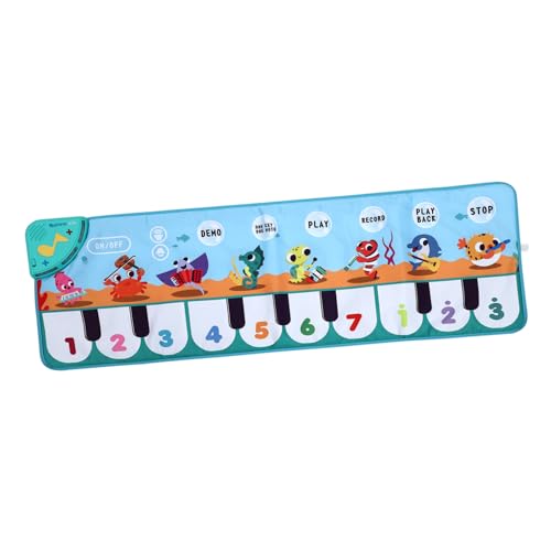 Garneck Musikmatte für Kleinkinder Pädagogisches Musikspielzeug mit Klaviertasten und Tiergeräuschen Interaktive Spieldecke für Jahre Fördert Farben Koordination Garneck Musikmatte für Kleinkinder Pädagogisches Musikspielzeug mit Klaviertasten und Tiergeräuschen Interaktive Spieldecke für Jahre Fördert Farben Koordination von Garneck