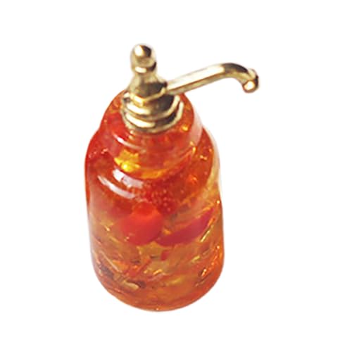Garneck Obstweingetränkeflaschenmodell Miniatur-flaschenspielzeug Miniatur-kochspielzeug Miniatur-Essen- Puppenhaus Rollenspiel Miniatur -küchenspielzeug Puppenhauskochen Glas von Garneck