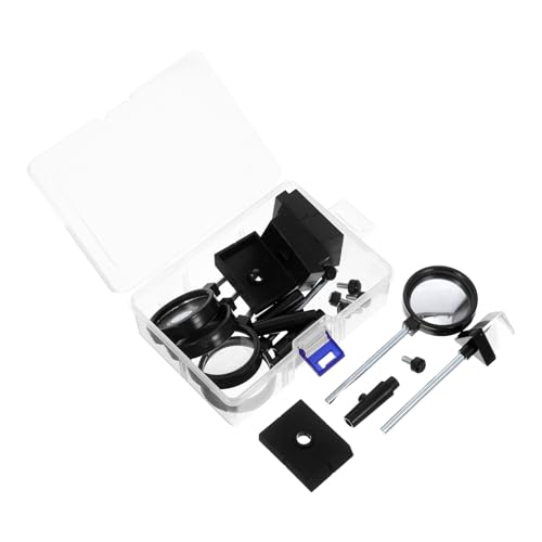 Garneck Optisches Experimentierset für Schule Physik kit mit Planem Spiegel Gewölbte und Konkavlinsen Prisma zur Lichtreflexion und Brechung Geeignet für Grund Mittelschüler Garneck Optisches Experimentierset für Schule Physik kit mit Planem Spiegel Gewölbte und Konkavlinsen Prisma zur Lichtreflexion und Brechung Geeignet für Grund Mittelschüler von Garneck