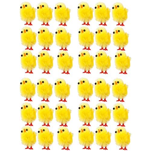 Garneck Frühling Hühner Ostern Küken Spielzeug 120pcs Mini Ostern Küken Simulation Huhn Party Dekoration Garneck Frühling Hühner Ostern Küken Spielzeug 120pcs Mini Ostern Küken Simulation Huhn Party Dekoration von Garneck
