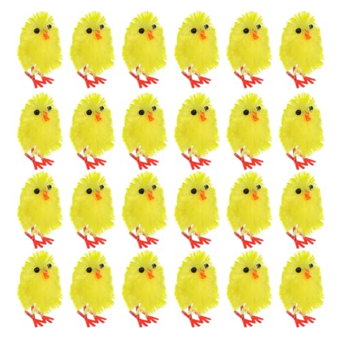 Garneck Osterfell Küken: 30Pcs Osterküken Baby Küken Flauschige Chenille Küken Weiche Plüsch Osterküken Mini Chicks Gefülltes Tierküken für Osterfeier Gefällt Mir DIY Osterdekor. Garneck Osterfell Küken: 30Pcs Osterküken Baby Küken Flauschige Chenille Küken Weiche Plüsch Osterküken Mini Chicks Gefülltes Tierküken für Osterfeier Gefällt Mir DIY Osterdekor. von Garneck