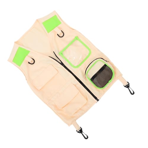 Garneck Outdoor-Abenteuerweste verkleidung Outdoor- für Kleinkind Insektenfänger-Set Autospielzeug Outdoor-Kleidung für Entdeckerkostüm für Stoff Green von Garneck