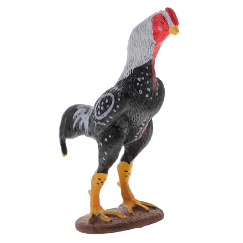 Garneck Pädagogisches Gamecock aus Kunststoff für Realistisches Modell für Kreative Rollenspiele Kinderaccessoire für Spielgruppen und Partys Fördert Fantasie und Interaktion von Garneck
