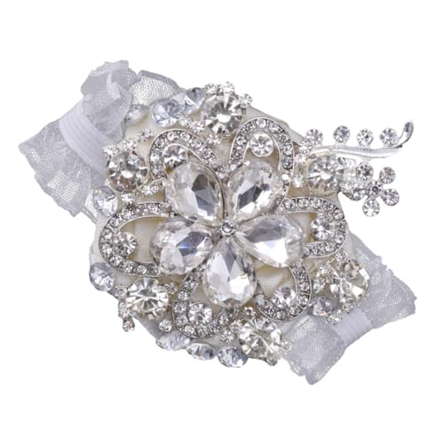 Garneck Perlen für Hochzeiten Abschlussbälle Elastisches Handgelenk Bling für Hochzeitsfeiern und Partys Garneck Perlen für Hochzeiten Abschlussbälle Elastisches Handgelenk Bling für Hochzeitsfeiern und Partys von Garneck