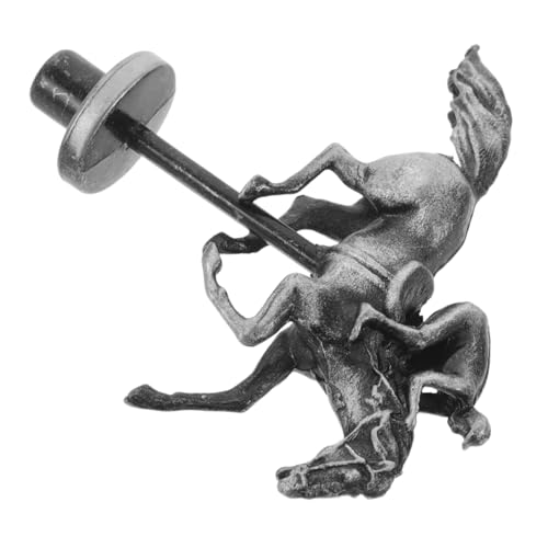 Garneck Pferderennen Schachfiguren Pferdefiguren Für Rennspiele Ersatz Pferdefigur Aus Metall Pferde Rennbrettspiel Rennbrettspiel Zubehör Spielpferd Legierung Schwarz Garneck Pferderennen Schachfiguren Pferdefiguren Für Rennspiele Ersatz Pferdefigur Aus Metall Pferde Rennbrettspiel Rennbrettspiel Zubehör Spielpferd Legierung Schwarz von Garneck