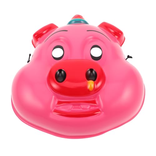 Garneck Pig Gesicht Maske aus Langlebigem Kunststoff Wiederverwendbar Kreatives Schweine Kostüm Tiermaske Vielseitig für Halloween Kostümpartys Karneval Geeignet für Erwachsene Garneck Pig Gesicht Maske aus Langlebigem Kunststoff Wiederverwendbar Kreatives Schweine Kostüm Tiermaske Vielseitig für Halloween Kostümpartys Karneval Geeignet für Erwachsene von Garneck