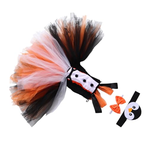 Garneck Pinguin Kostüm Tutu Kleid Stirnband Fliege Pinguin Outfit für Halloween Geburtstagsfeiern Bühnenauftritte Tierkostüm Garneck Pinguin Kostüm Tutu Kleid Stirnband Fliege Pinguin Outfit für Halloween Geburtstagsfeiern Bühnenauftritte Tierkostüm von Garneck